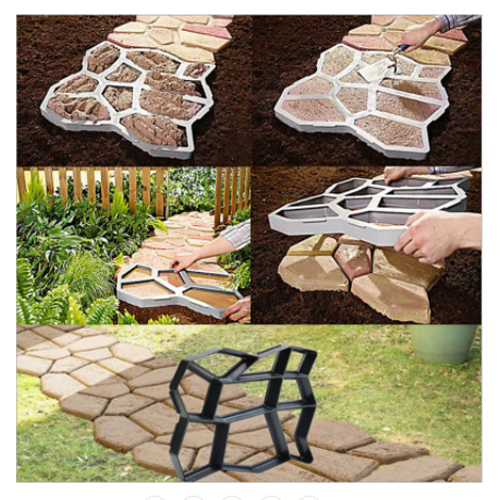 10-Grid DIY Pavement Mold - Garden Wizard Shop