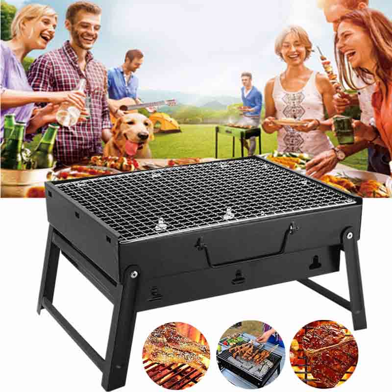 Foldable Charcoal BBQ Grill - Garden Wizard Shop